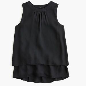 DRAPEY TOP IN RECYCLED POLY